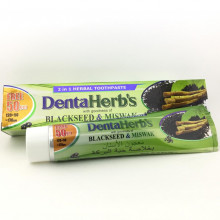Зубная паста с черным тмином Denta Herb’s Blackseed Miswak 170гр (Индия)